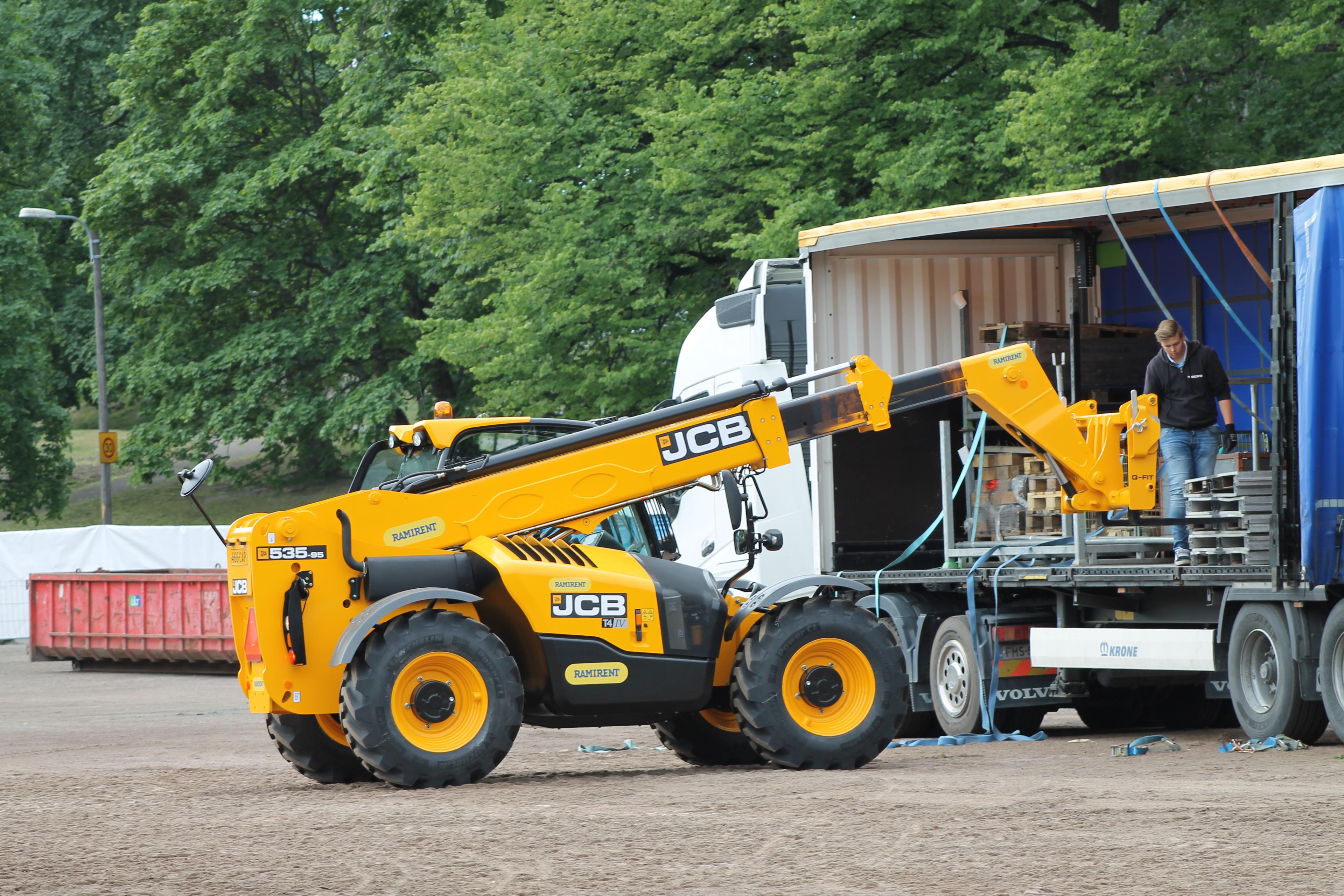 Teleskoptruck lyfthöjd 9.5 m