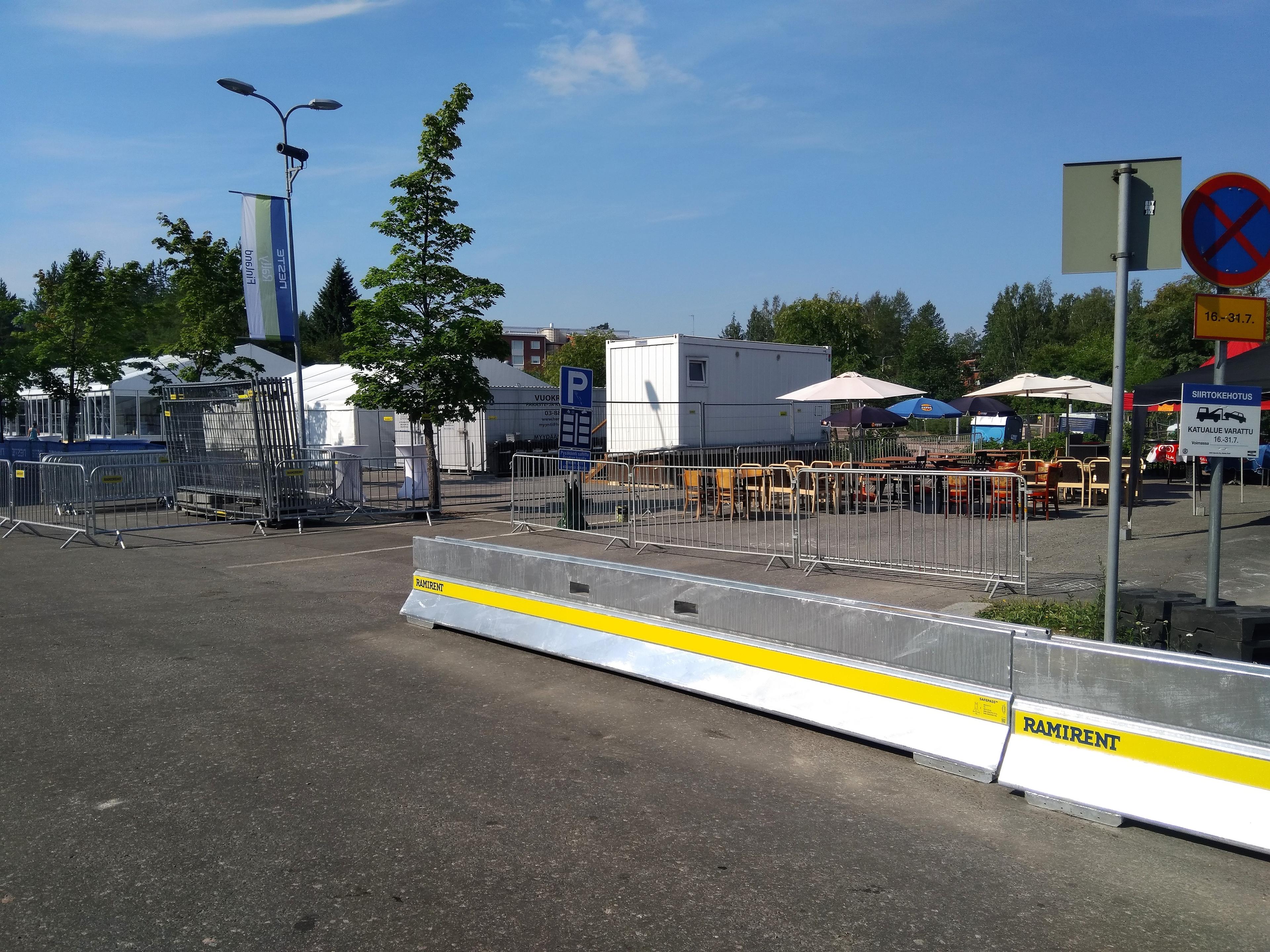 SafePass fordonsbarriär 5,16m
