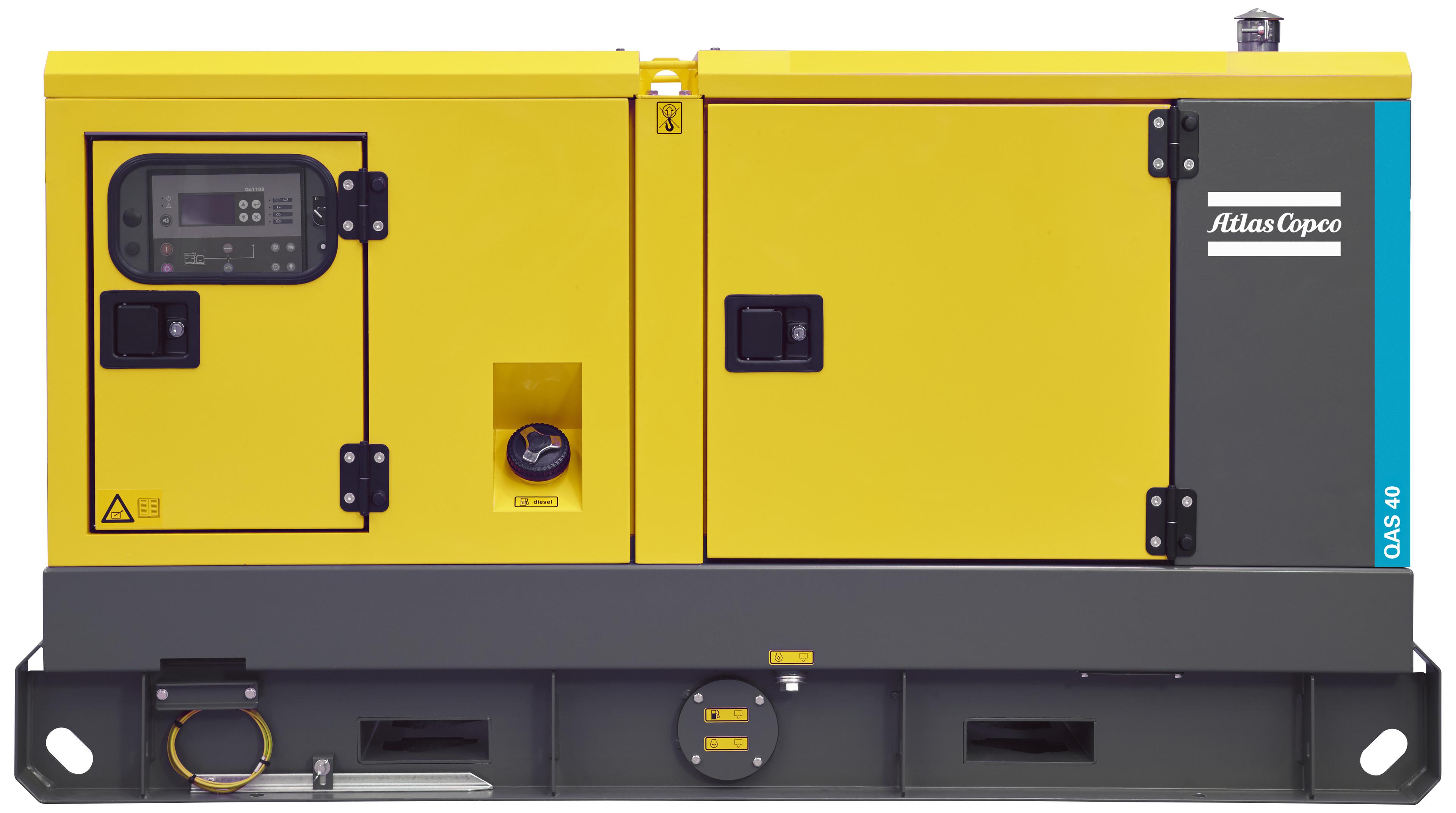 Elverk 40 kVA, dieseldriven