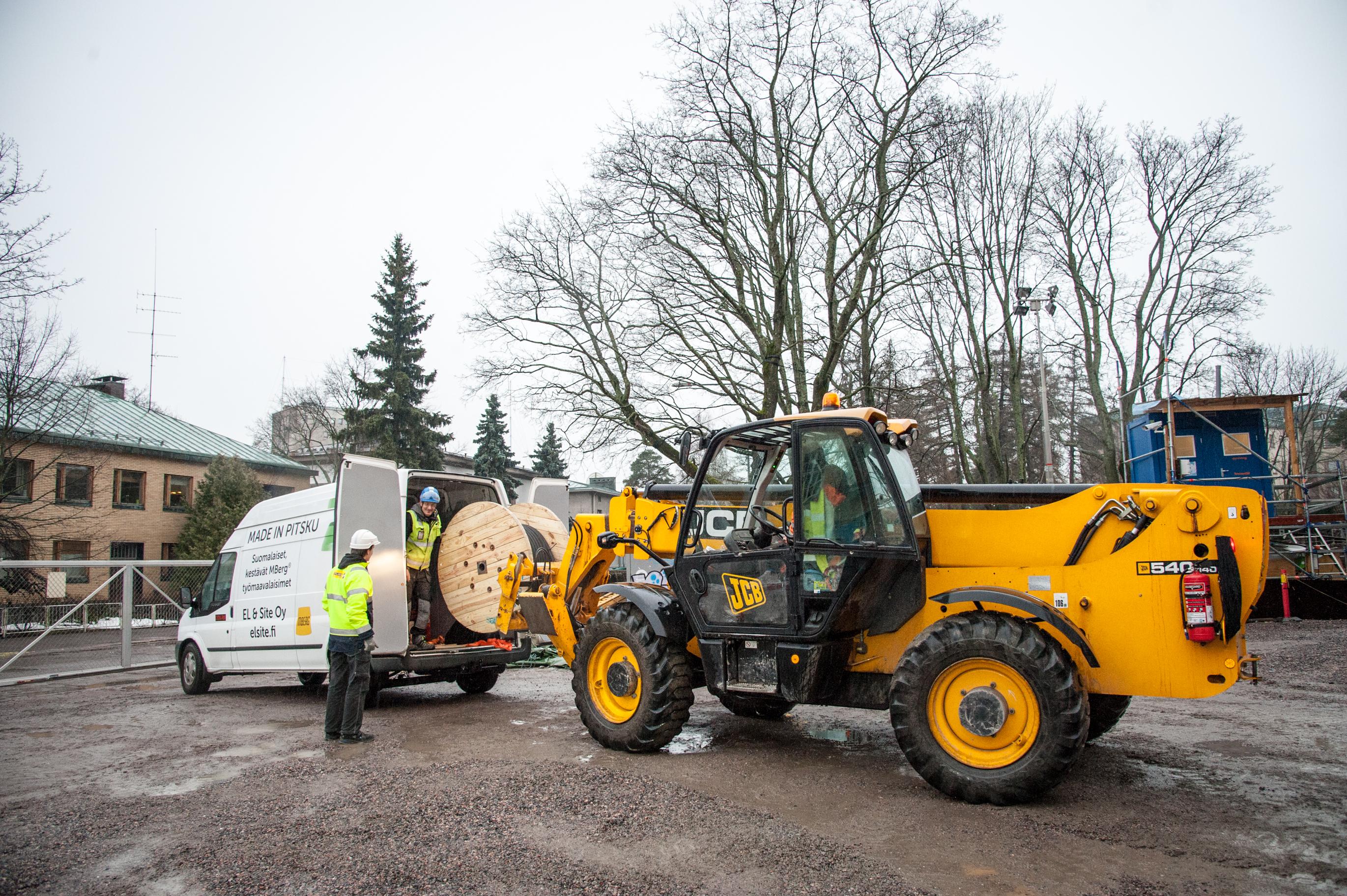 Teleskoptruck lyfthöjd 17 m
