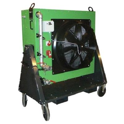 Hetvattenfläkt 250 kW
