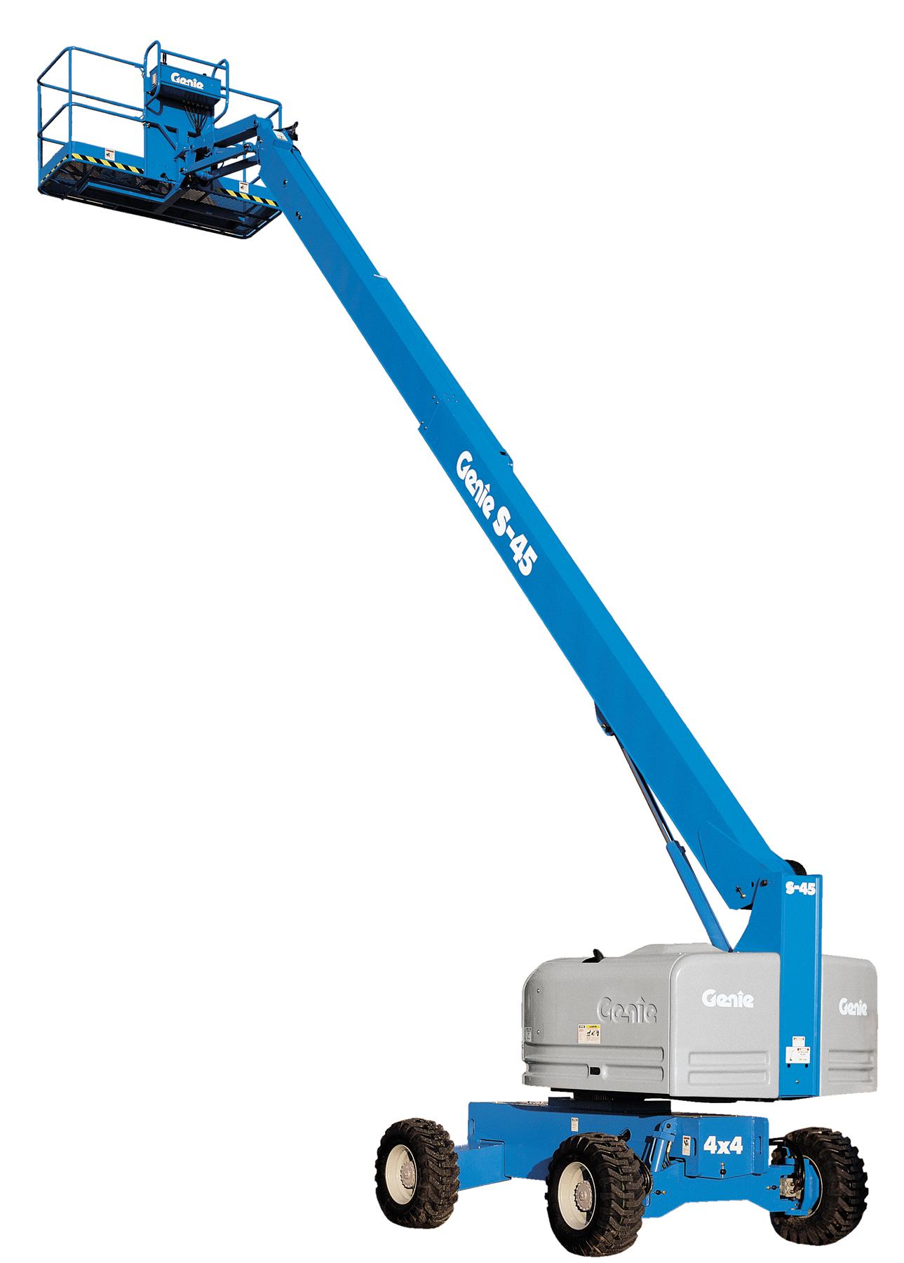 Bomlift, teleskopisk, dieseldriven, plfh 14m