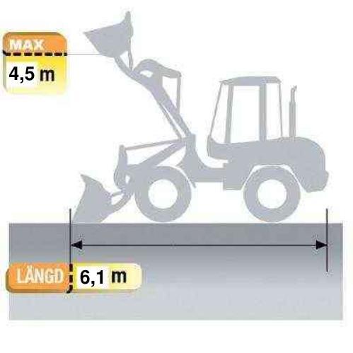 Hjullastare 8T 4wd