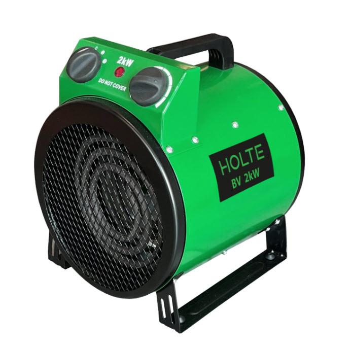 Varmluftsfläkt < 2 kW