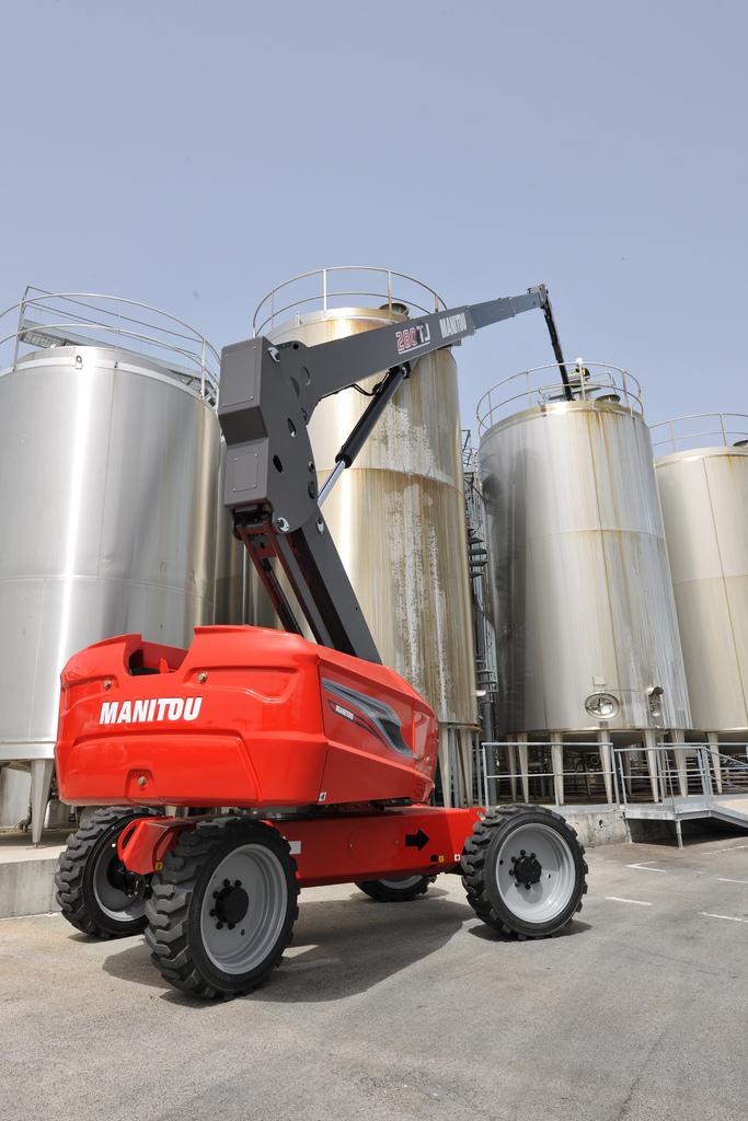 Bomlift, teleskopisk, dieseldriven, plfh 26m