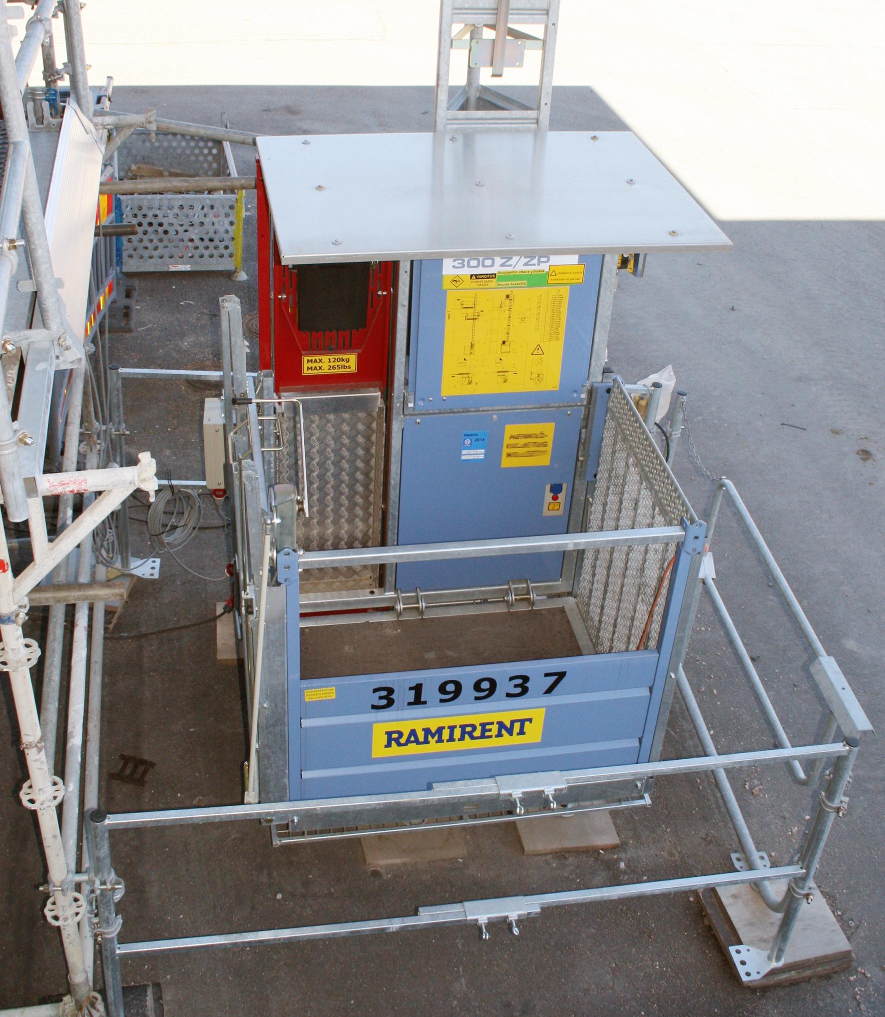 Materialhiss < 500 kg