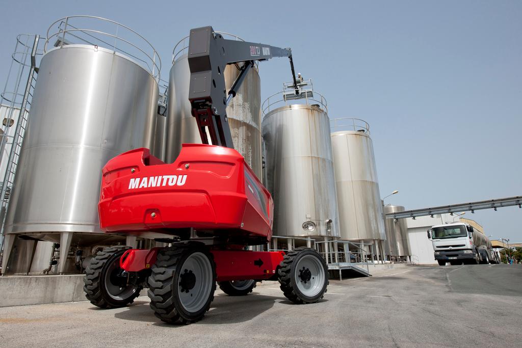 Bomlift, teleskopisk, dieseldriven, plfh 26m