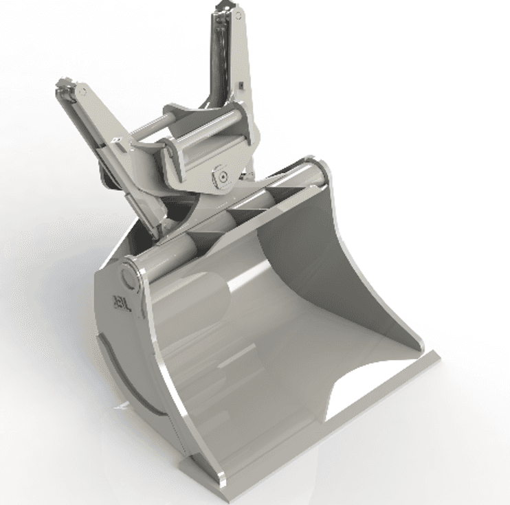 Planeringsskopa hydraulisk
