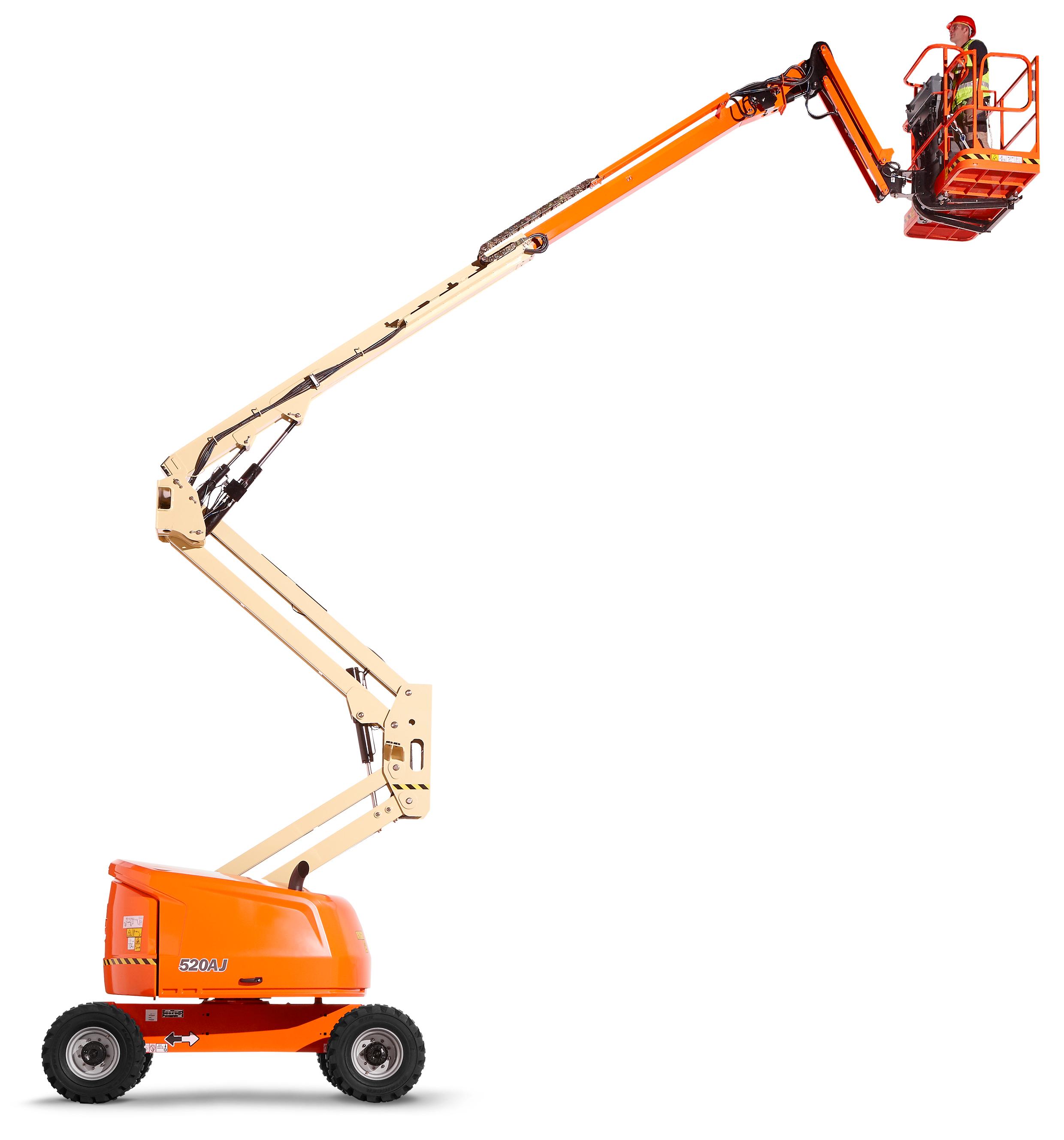 Vikbomslift HVO100 plattformshöjd 16m