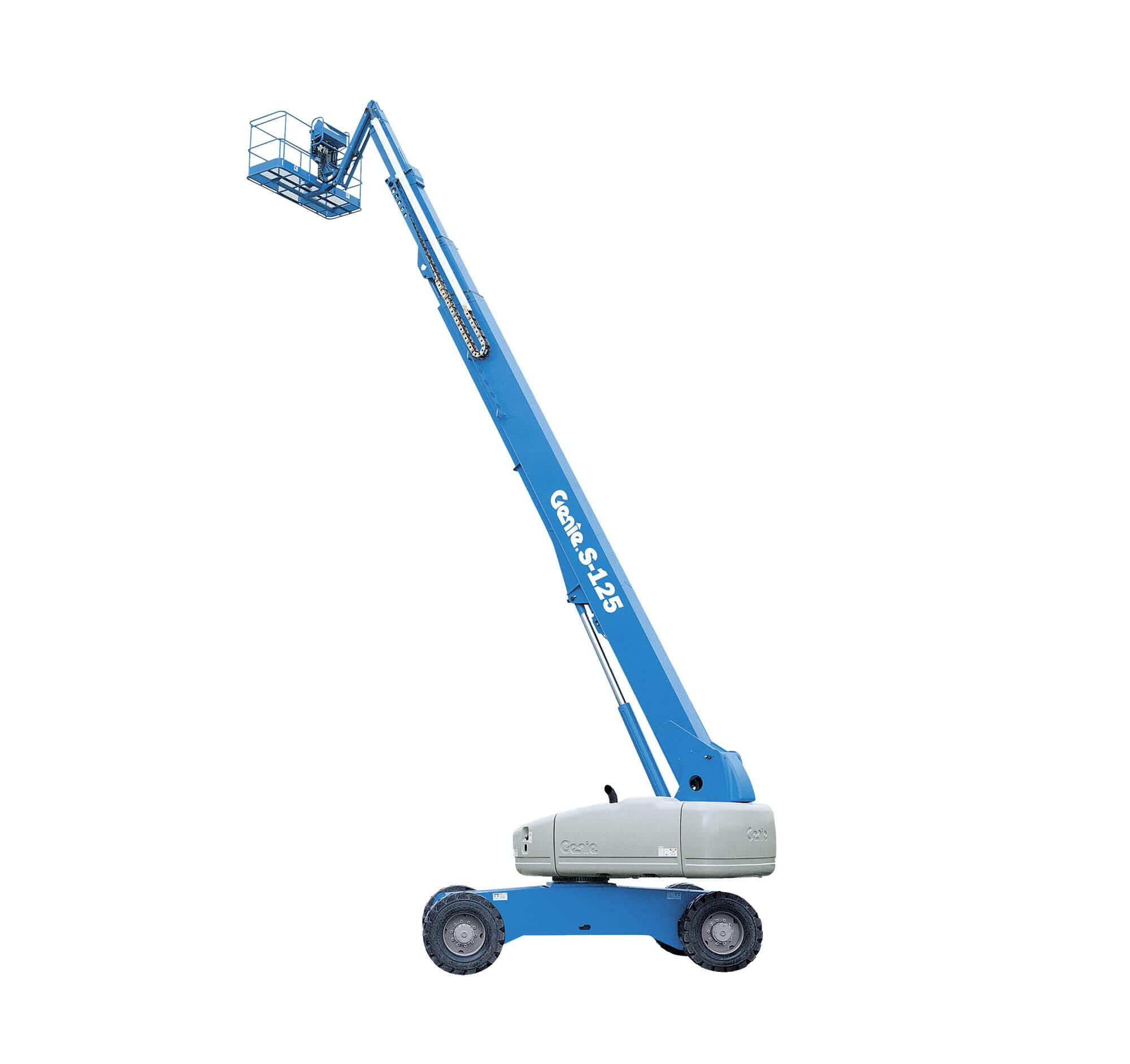 Bomlift, teleskopisk, dieseldriven, plfh 38m