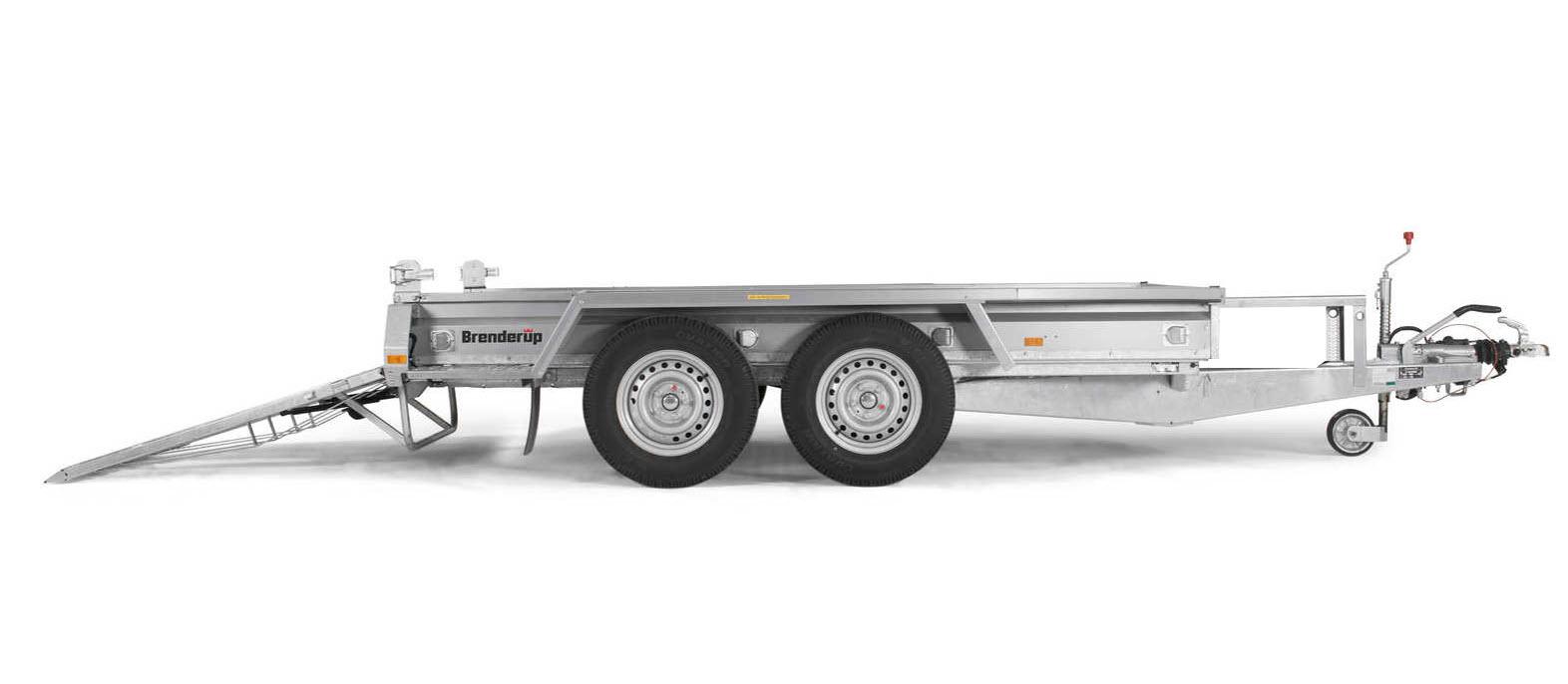 Maskintrailer < 3000 kg