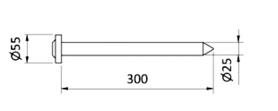 SafePass förankringsspik
