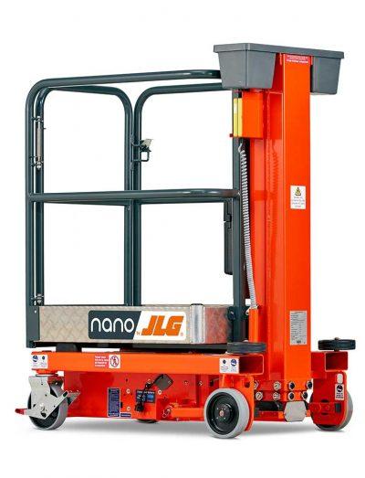 Pelarlift batteri plattformshöjd 2,5m pusharound
