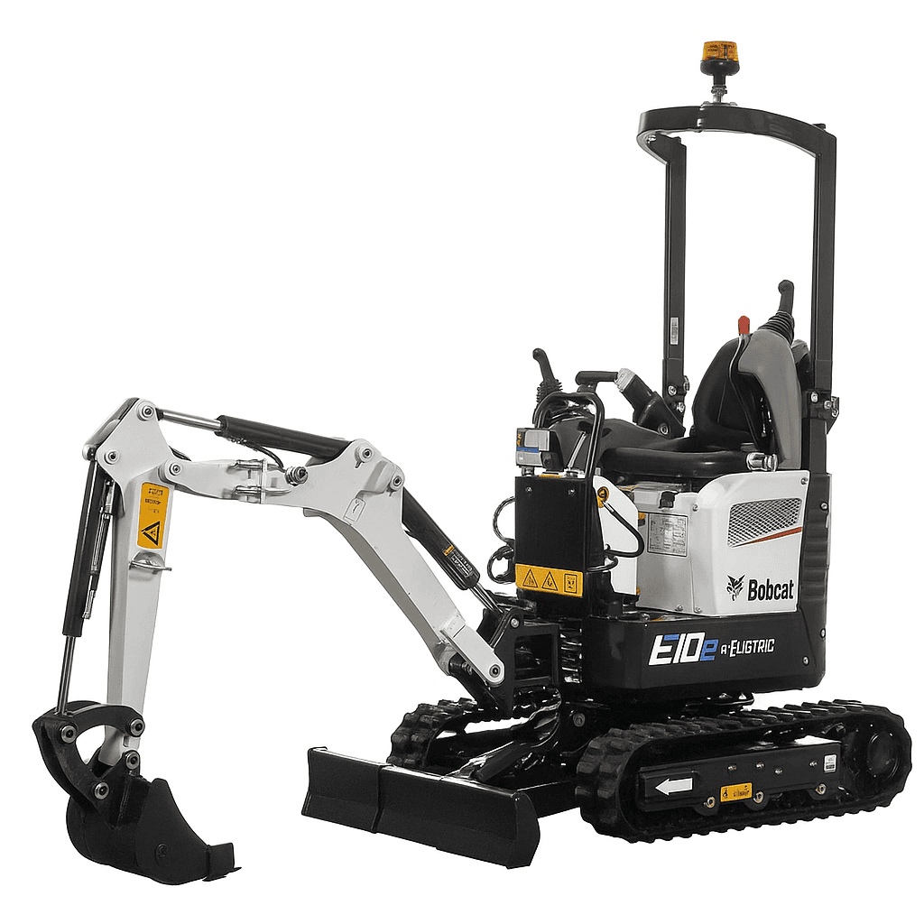 Grävmaskin bandburen elektrisk 1,2T