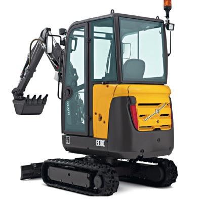 Grävmaskin bandburen 1.8T