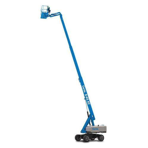 Bomlift, teleskopisk, dieseldriven, extra kapacitet, plfh 21m