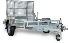 Maskintrailer, 2000kg