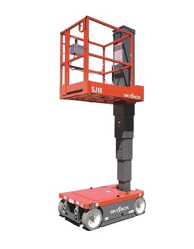 Pelarlift batteri, plfh 4,75m