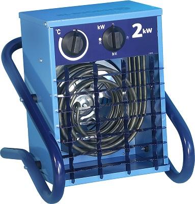 Varmluftsfläkt, 2 kW