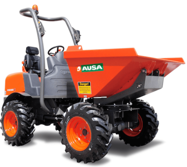 Dumper hjulburen 4wd höglyftande 1T