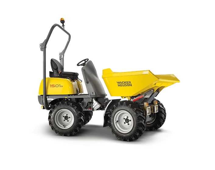 Dumper hjulburen 4wd svängbord <1.5 t