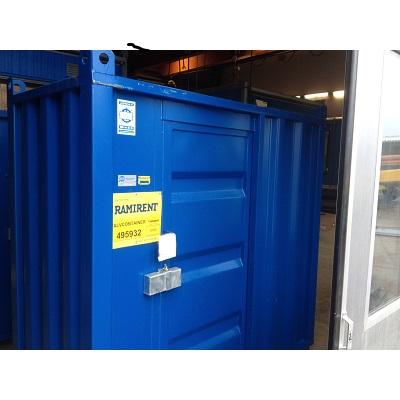 Valvcontainer, oisolerad