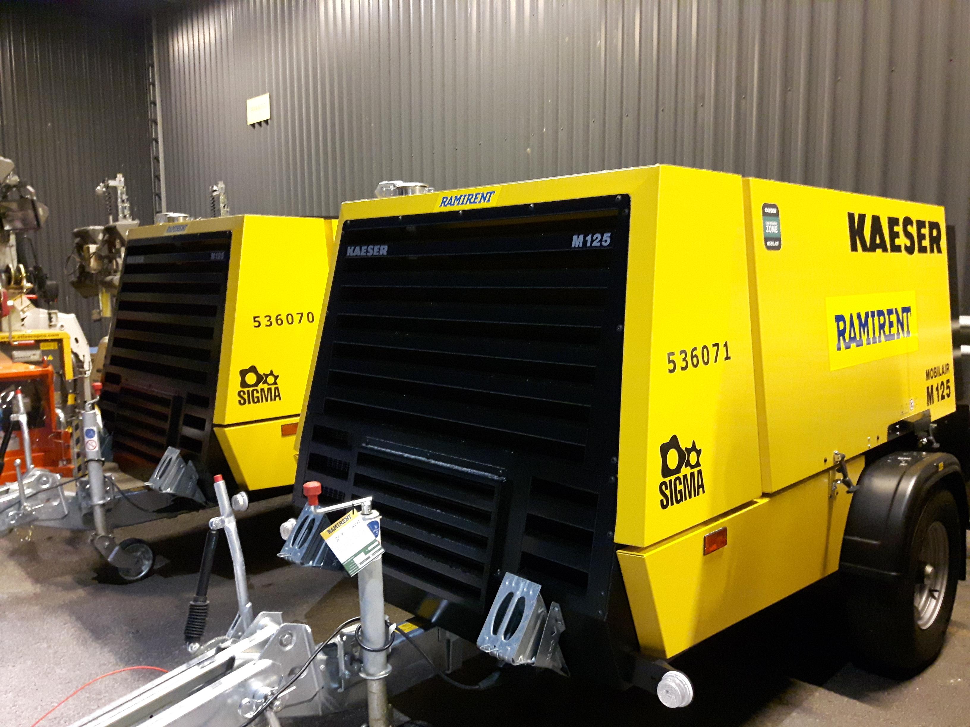 Kompressor 11,5 m³/min vid 14 bar