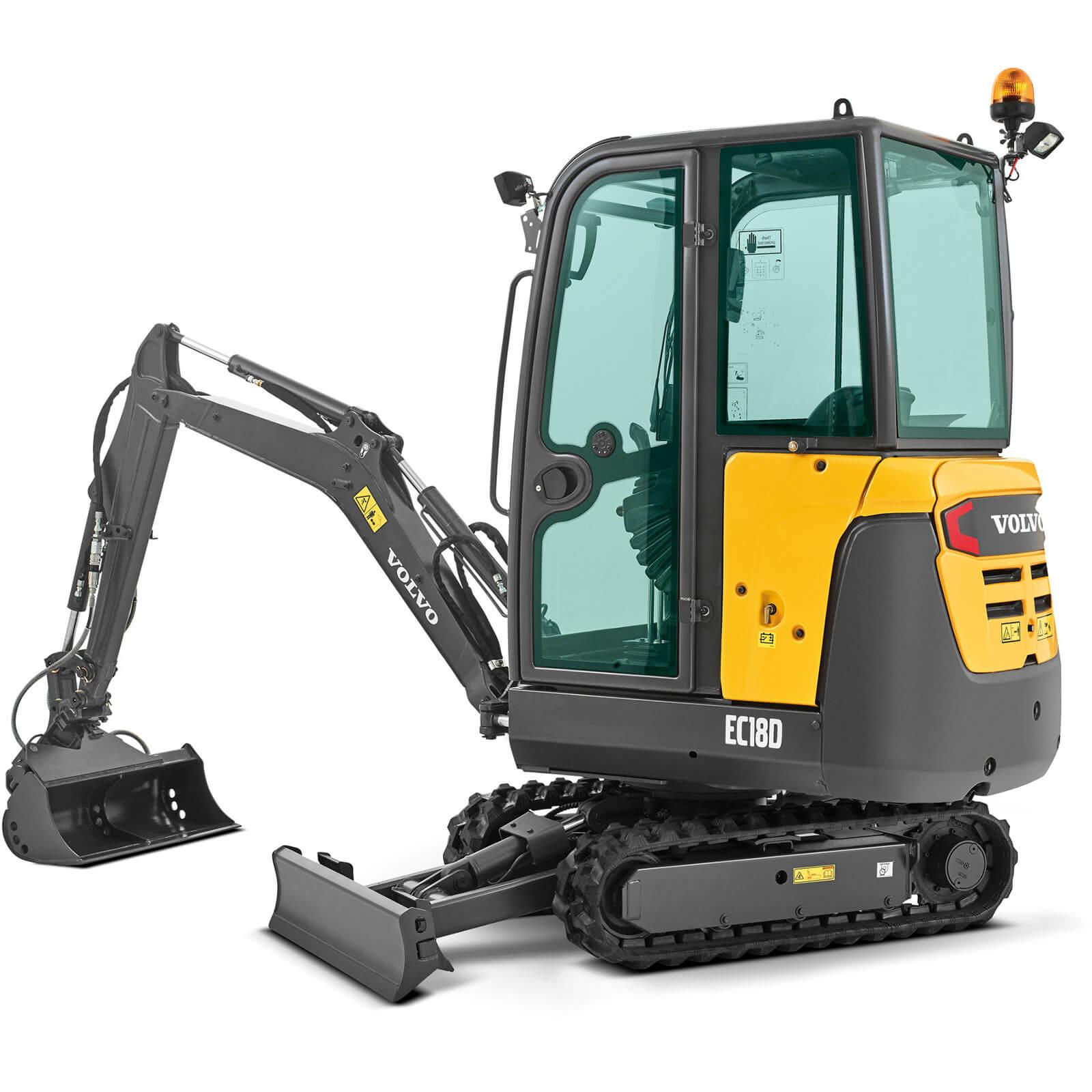 Grävmaskin bandburen 1.8T