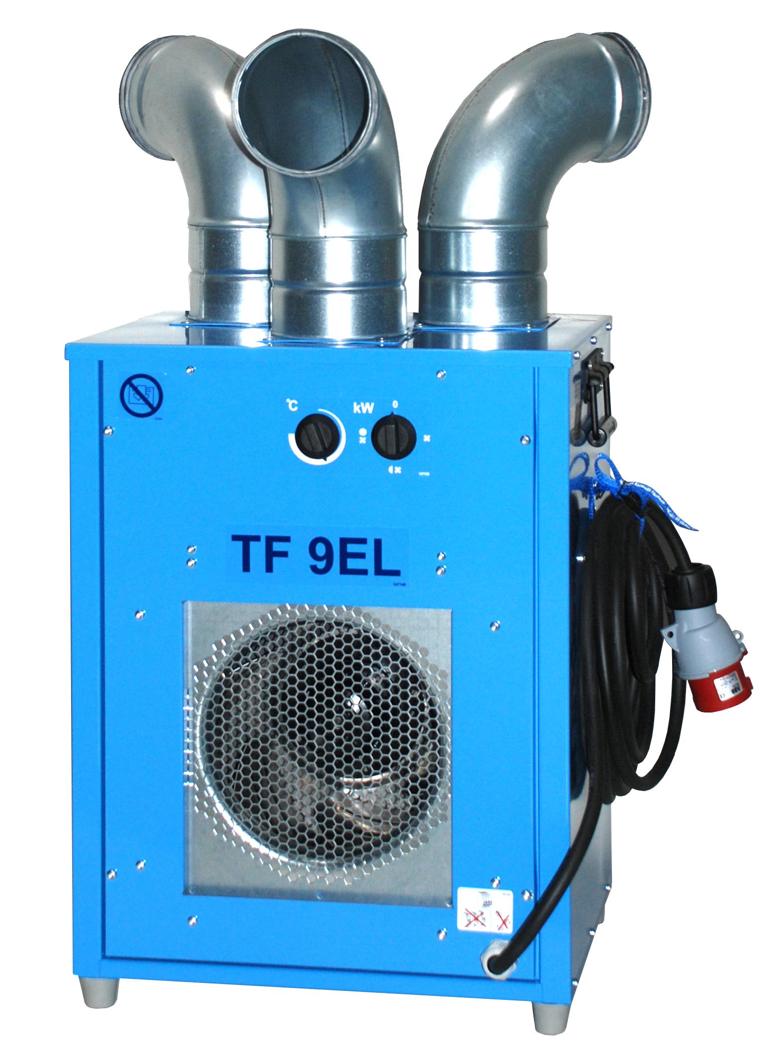 Elektrisk torkfläkt 9kW