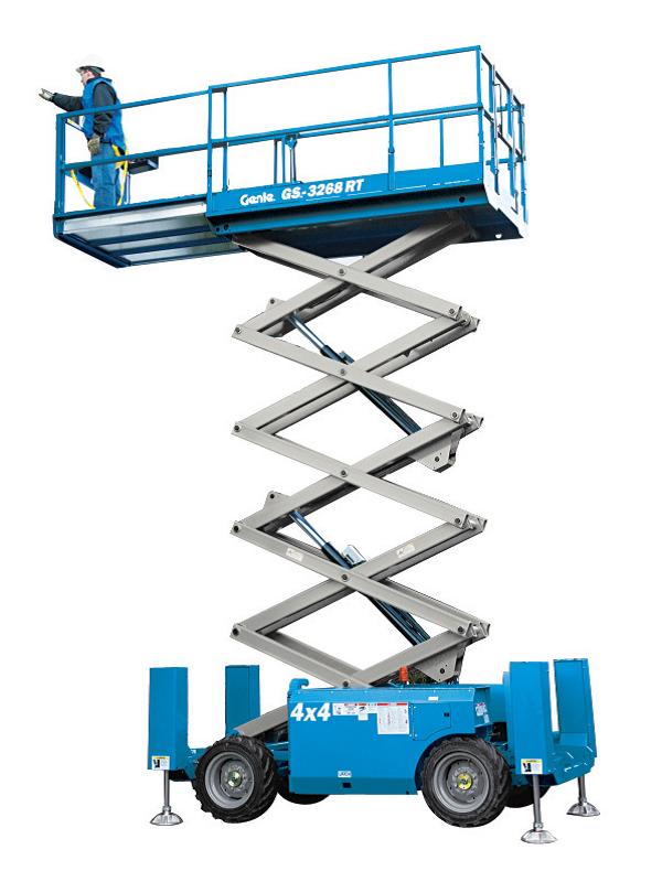 Saxlift HVO100 plattformshöjd 9,7m
