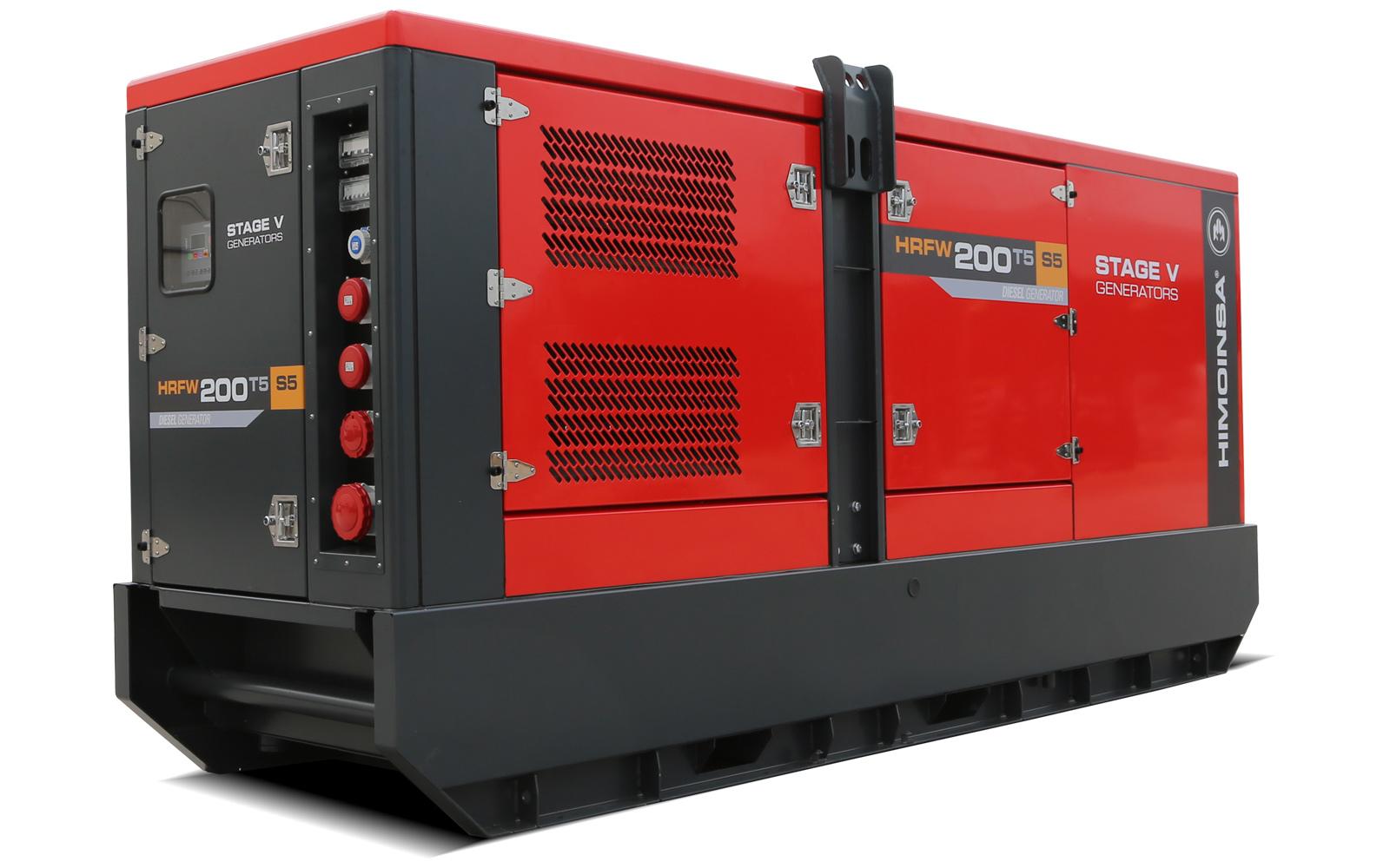 Elverk 200KVA Steg 5, diesel