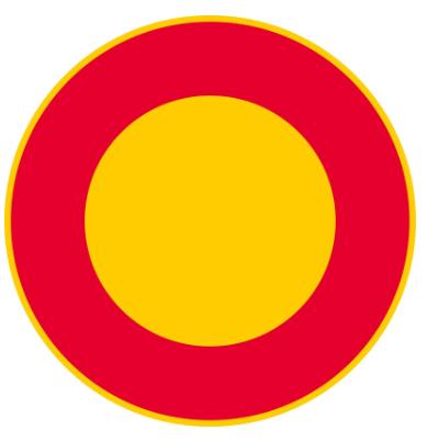 E17 Återvändsväg vändplats saknas N plast