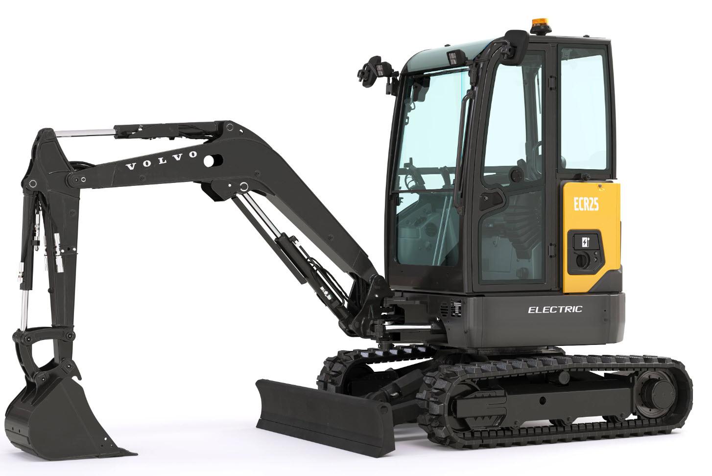 Grävmaskin bandburen elektrisk 2,7T