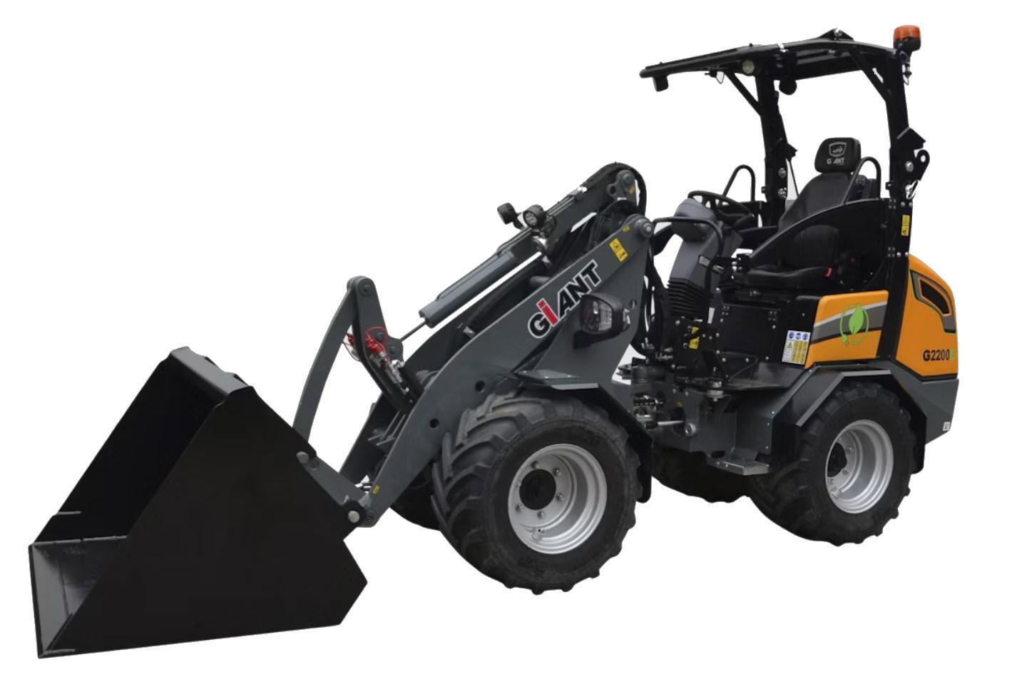 Kompaktlastare el/batteri med tak 4wd 2T