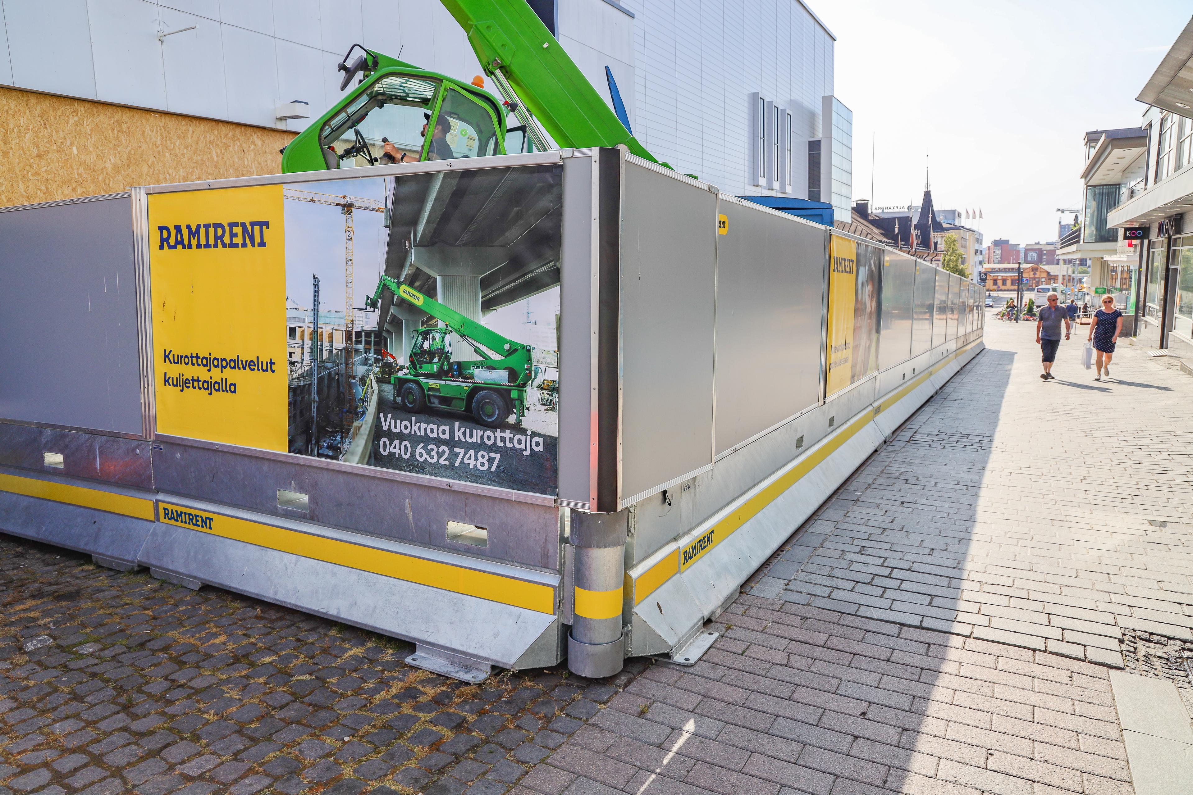 SafePass fordonsbarriär vinkelelement