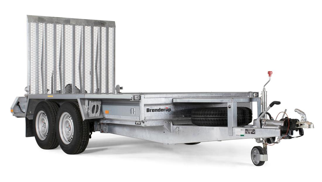 Maskintrailer < 3000 kg