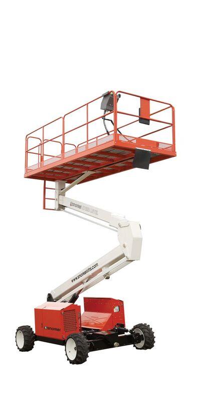 Saxlift HVO100 plattformshöjd 9m