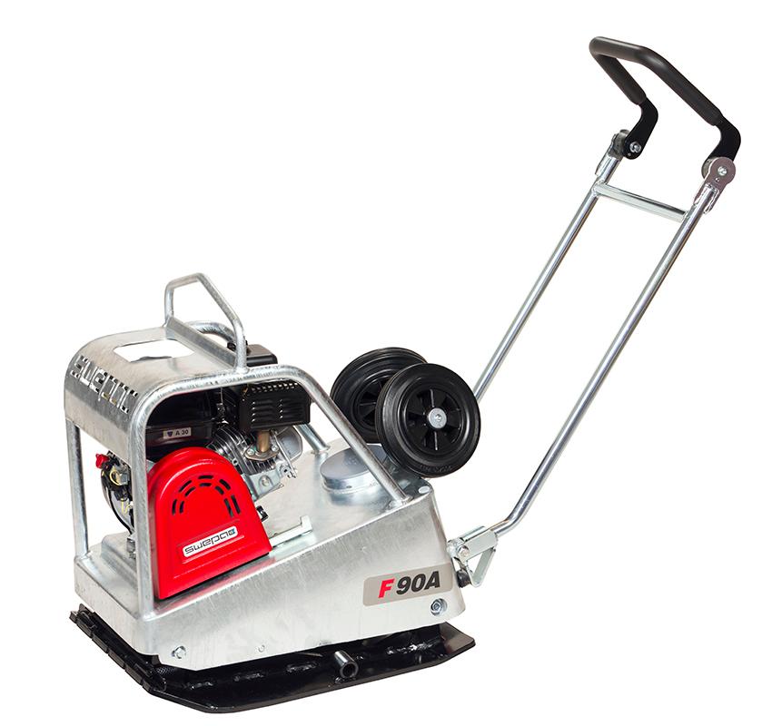Vibratorplatta, bensindriven, < 100 kg