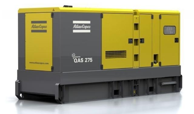 Elverk 275kVA, HVO 100