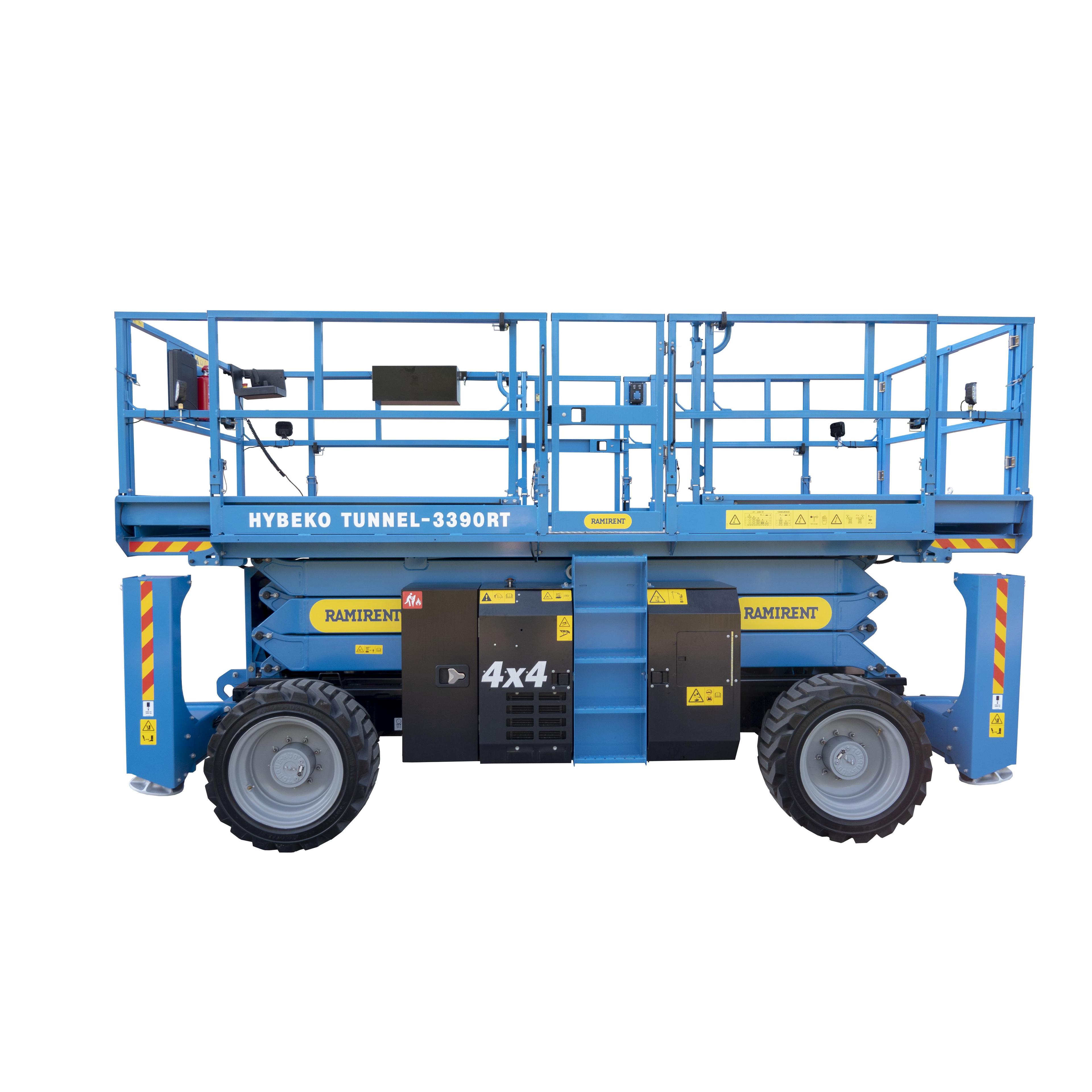 Saxlift HVO100 plattformshöjd 6/10m (tunnel)