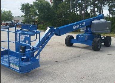 Bomlift, teleskopisk, dieseldriven, plfh 14m