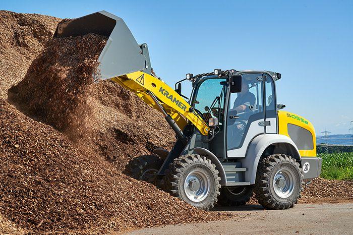 Kompaktlastare hjulburen batteri 4wd 4T