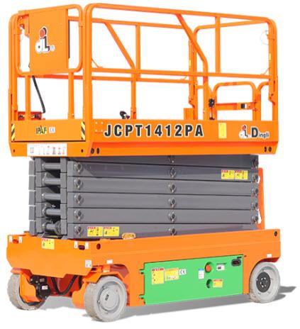 Saxlift batteri plattformshöjd 11,8m oljefri