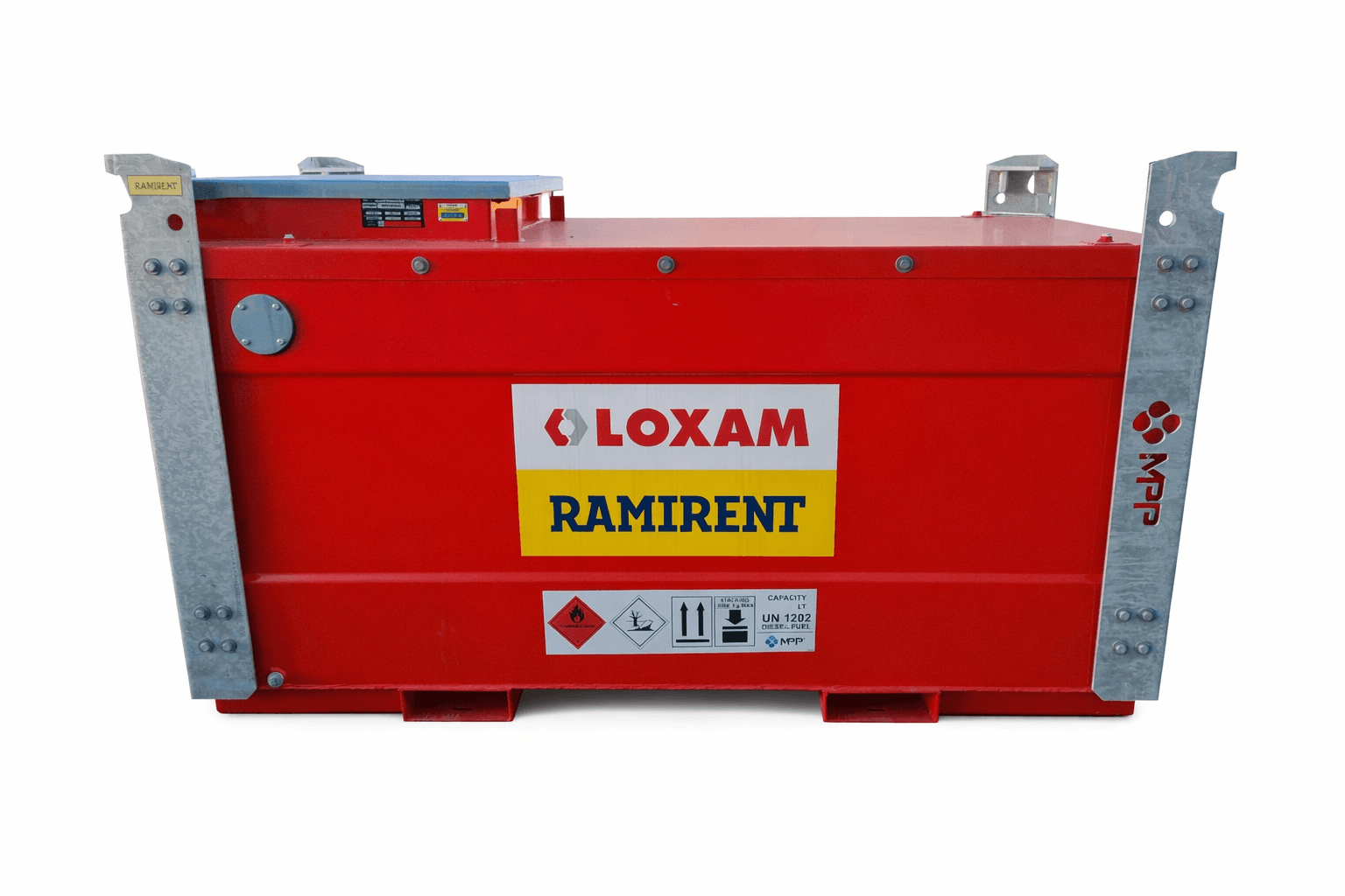 Bränsletank 2m³ med pump