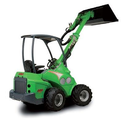Kompaktlastare hjulburen  4wd