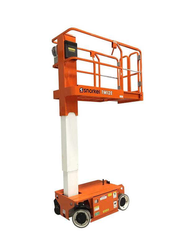 Pelarlift, batteridriven, utskjutbar plattform, plfh 3,6m