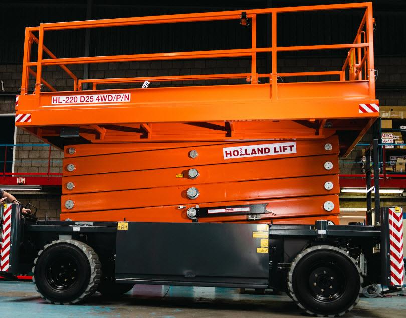 Saxlift HVO100 plattformshöjd 19,9m