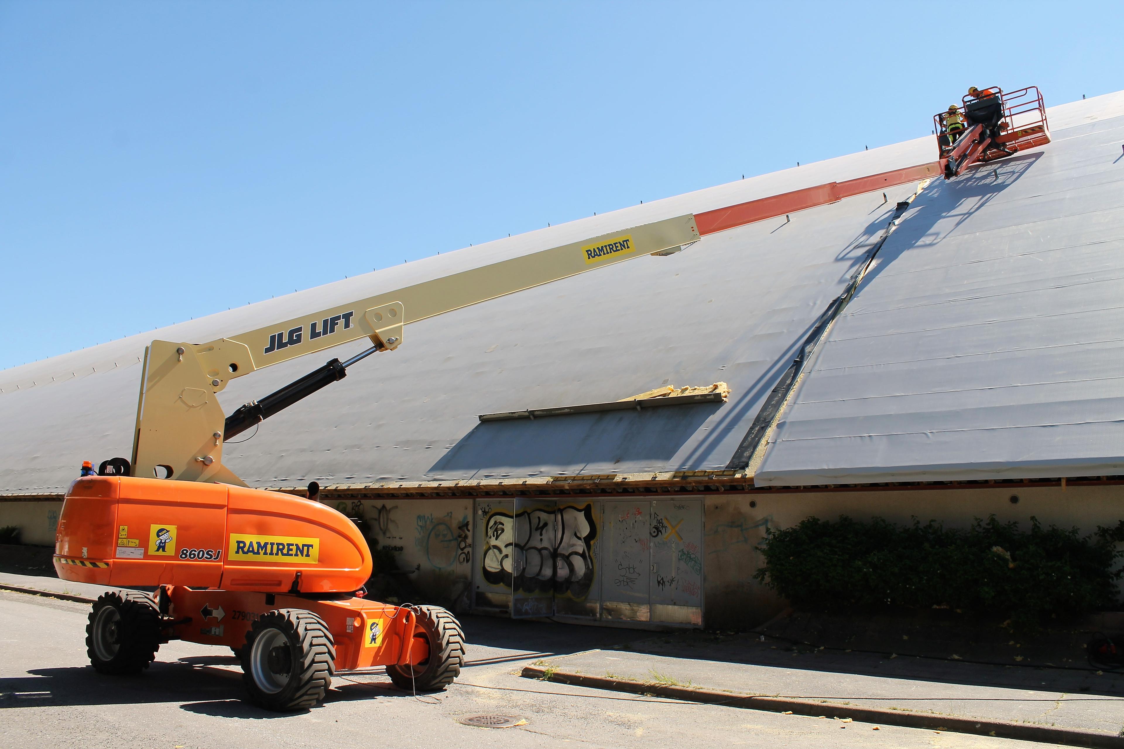 Bomlift, teleskopisk, dieseldriven, plfh 26m