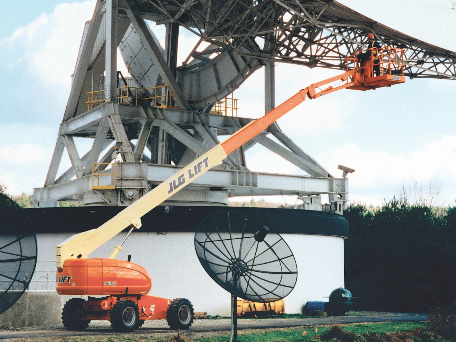 Teleskoplift diesel plattformshöjd 20,3m