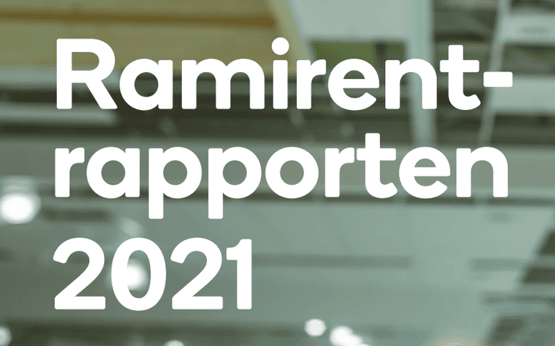 Framsida på Ramirentrapporten 2021